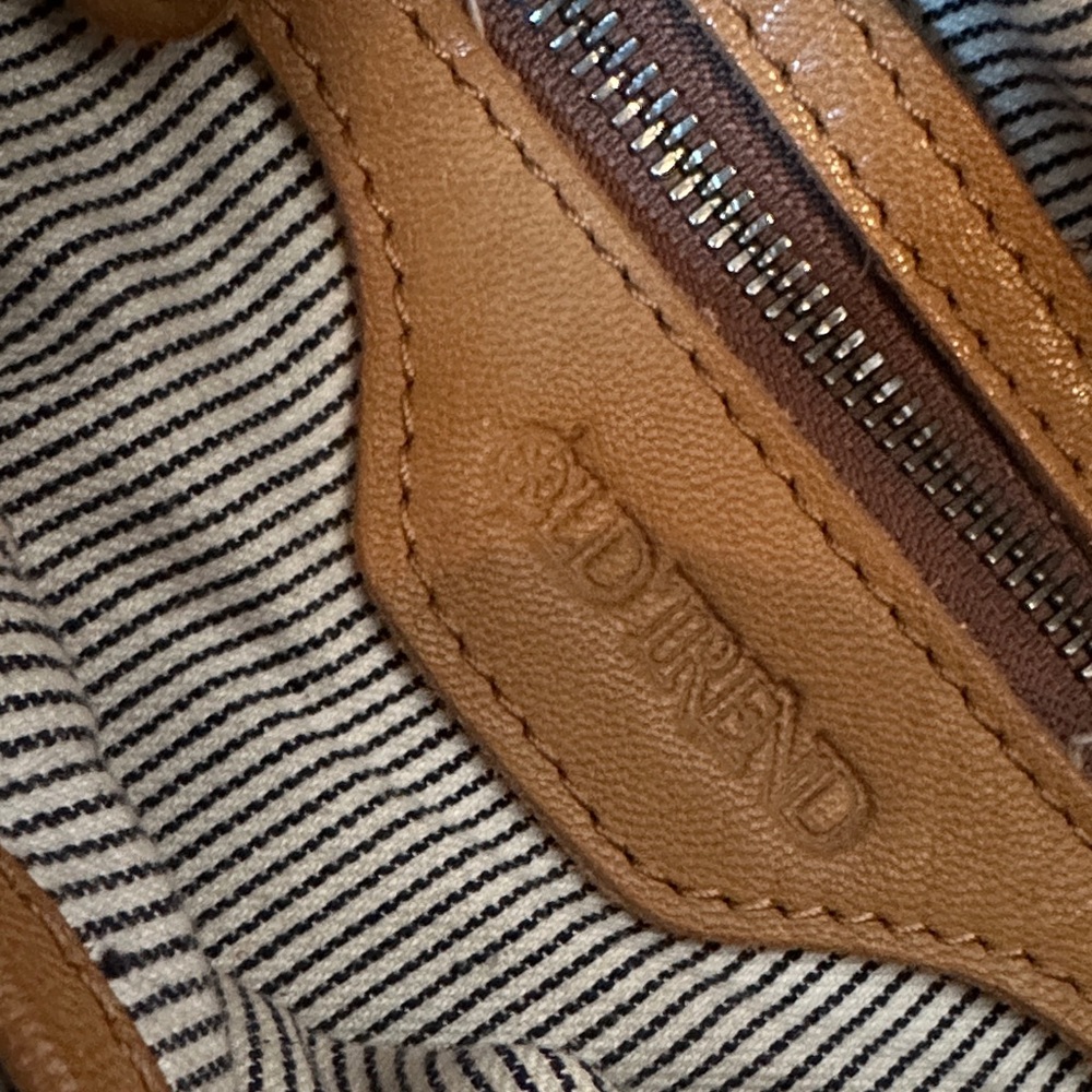 Genuine Leather Backpack, Brown, Standard Size (Brand: Old Trend) - Picture 5 of 7